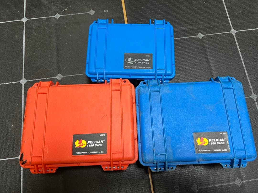 PELICAN ハードケース 1150 ブルー　オレンジ　ハードケース
