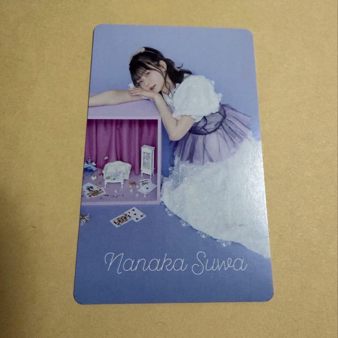 諏訪ななか 直筆サイン入り トランプ おめくり会 限定　♠️8