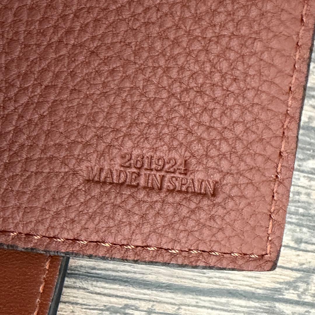 LOEWE バックル トートバッグ ソフトグレインカーフ タン ブラウン