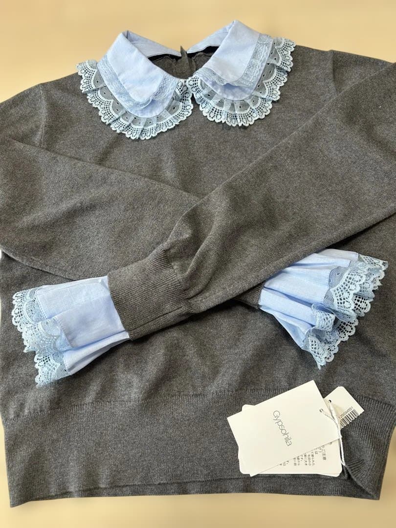 gypsohila Lace Accent Knit ジプソフィア