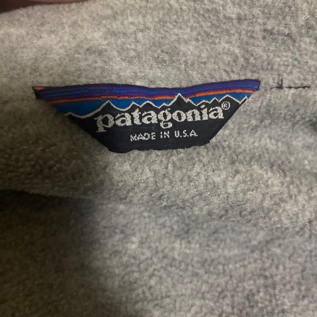 三角タグ 80s Patagonia シェルドシンチラ ジャケット