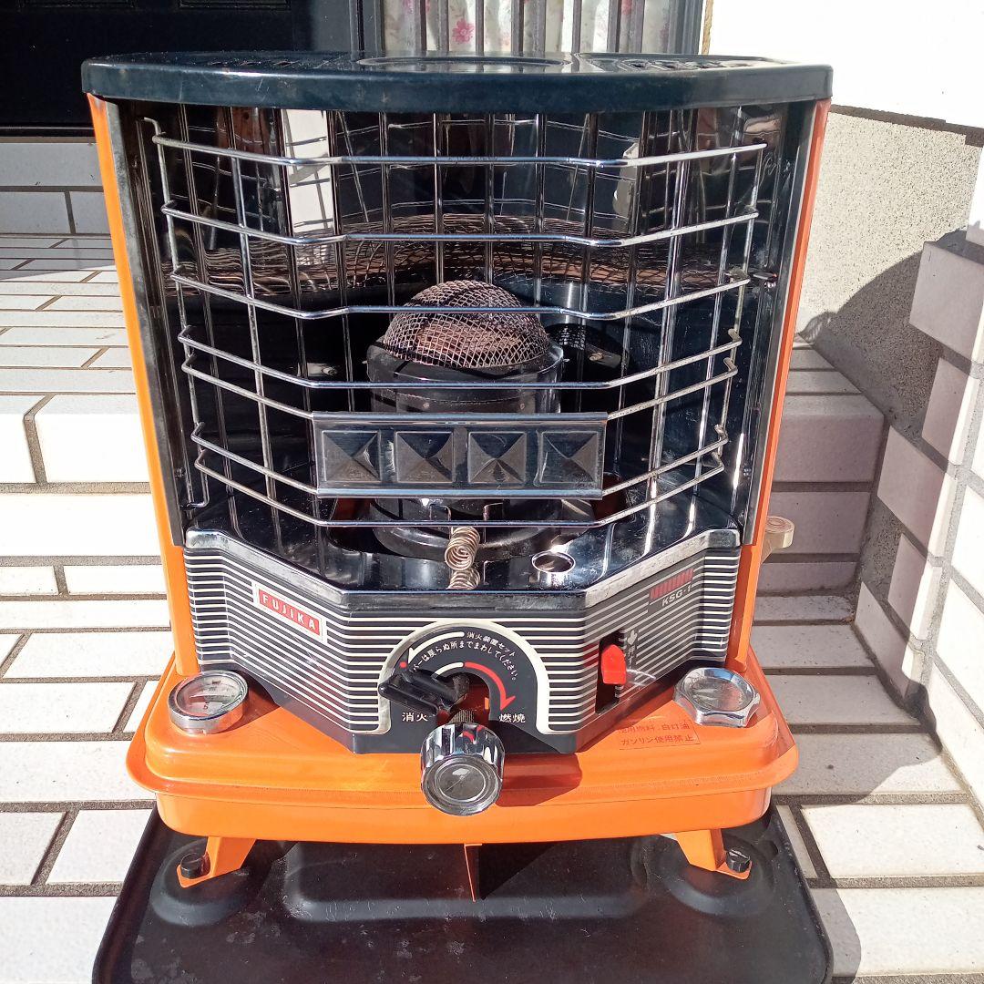 フジカ石油ストーブ(14）ＫＳＧ―１ ヤング　昭和レトロ電子点火OK！美品です