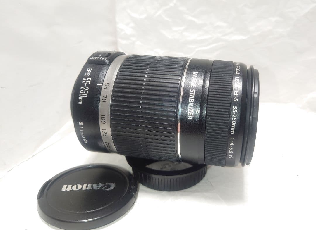 ★快調！超美品★Canon EF-S 55-250mm F4-5.6 IS