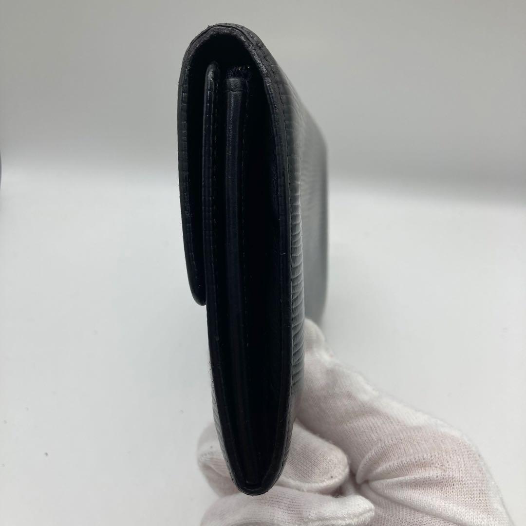 Louis Vuitton エピレザー ブラック 長財布 レザー ルイヴィトン