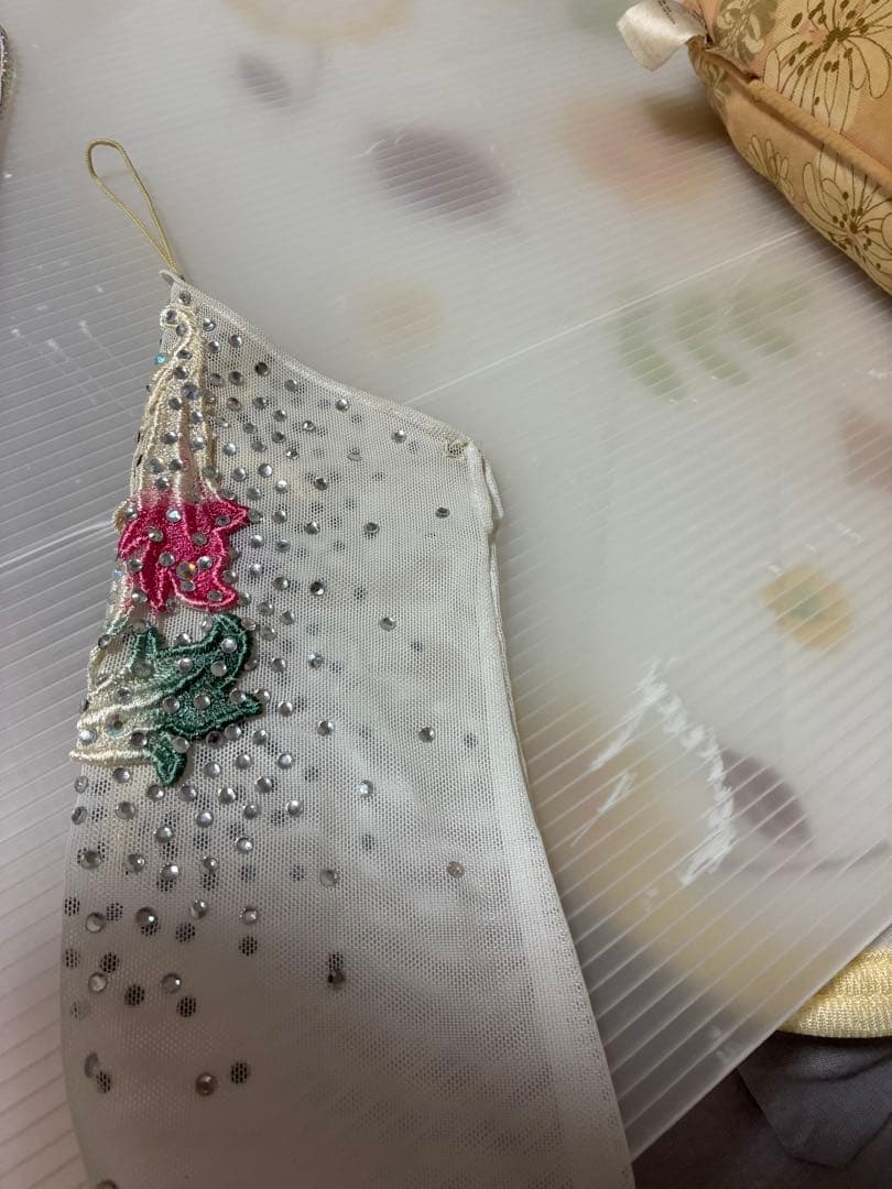 社交ダンス衣装ロングドレス競技用豪華