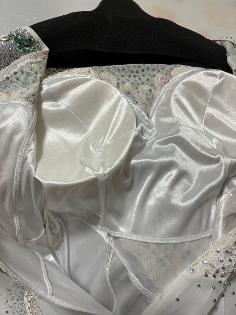 社交ダンス衣装ロングドレス競技用豪華