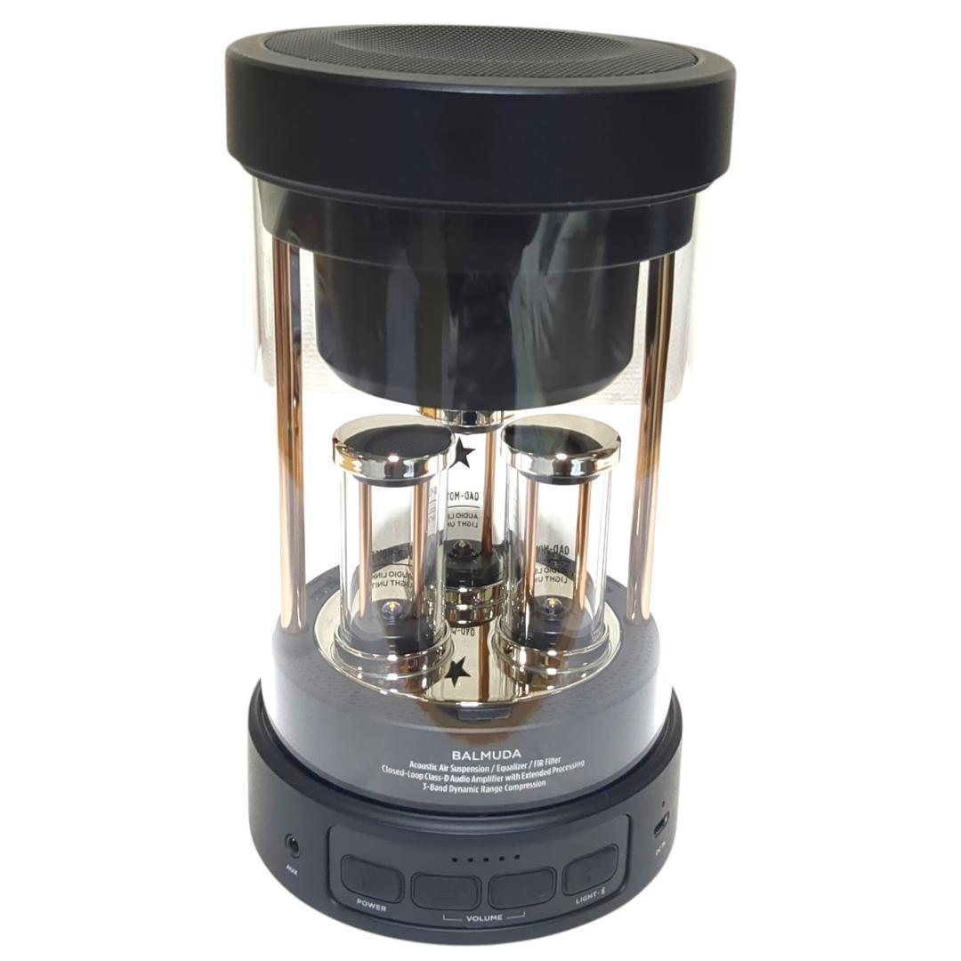 ★美品★動作良好★ワイヤレススピーカー　BALMUDA　M01A-BK