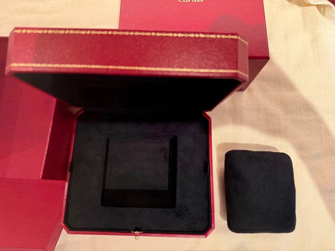 Y*様 Cartier ジュエリーボックス 赤