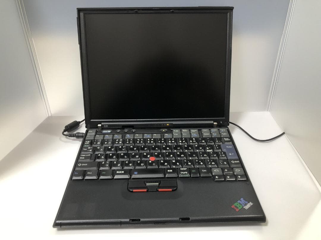Windowsノート本体 IBM ThinkPad X40 WindowsXP