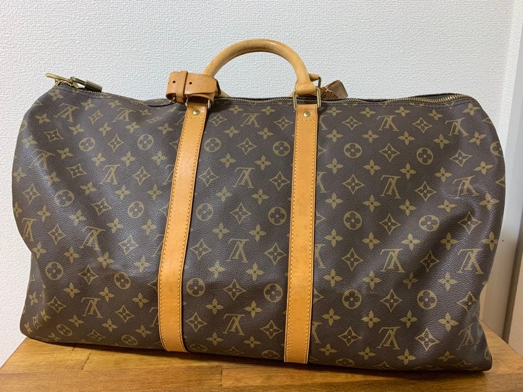 Louis Vuitton ルイヴィトン キーポル55 モノグラム ボストン
