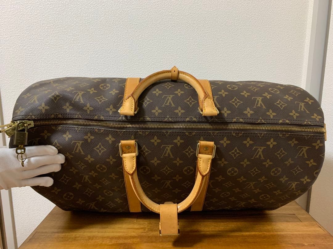Louis Vuitton ルイヴィトン キーポル55 モノグラム ボストン