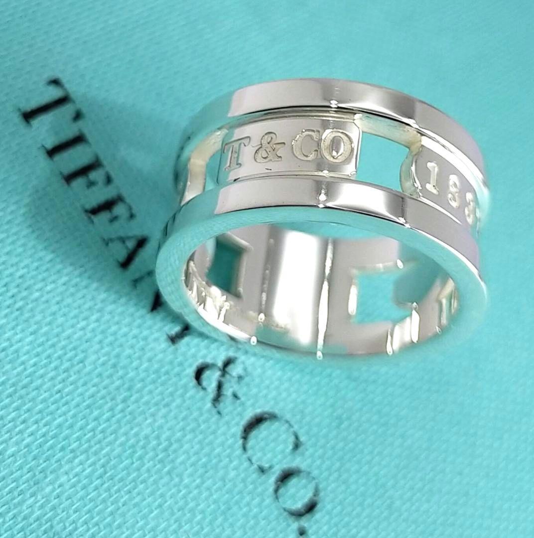 ◇美品◇【ティファニー】１８３７　エレメント　リング　１３号　2605