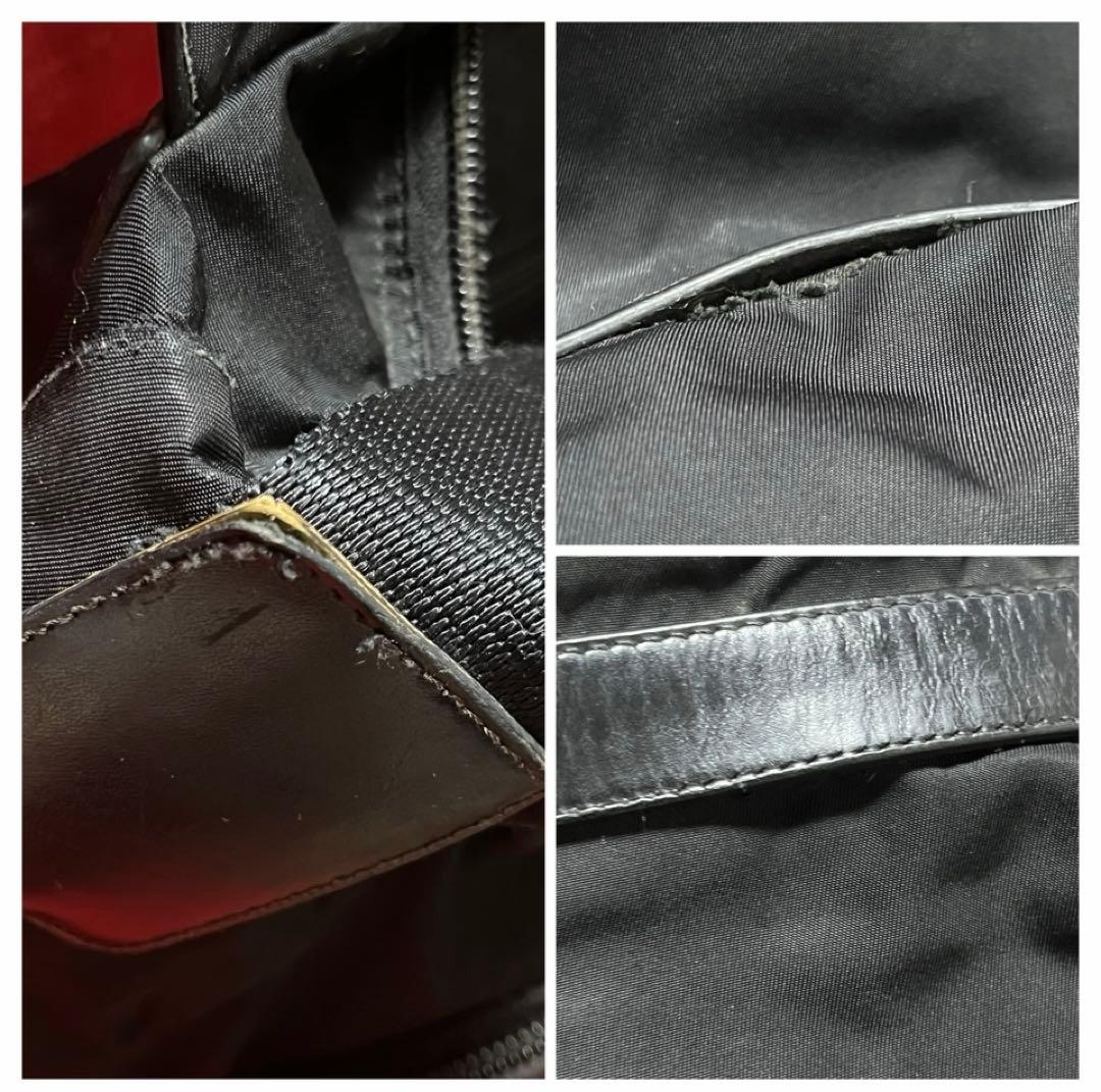 [PRADA]三角ロゴプレート ポコノ メッセンジャーバッグ/ショルダーバッグ黒