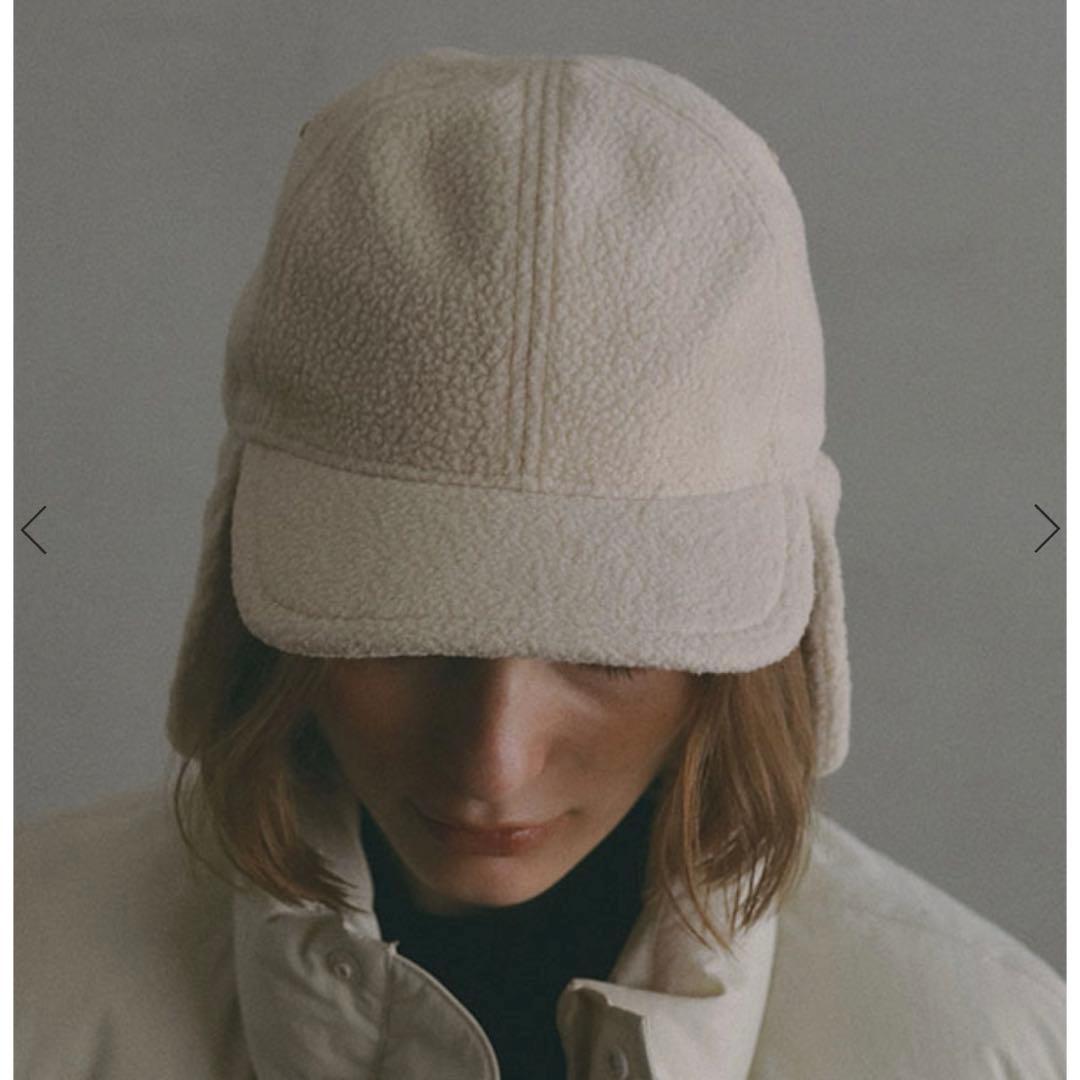 ✨Marmot✨ ETRE TOKYO✨ベージュキャップ ✨耳当て付き✨