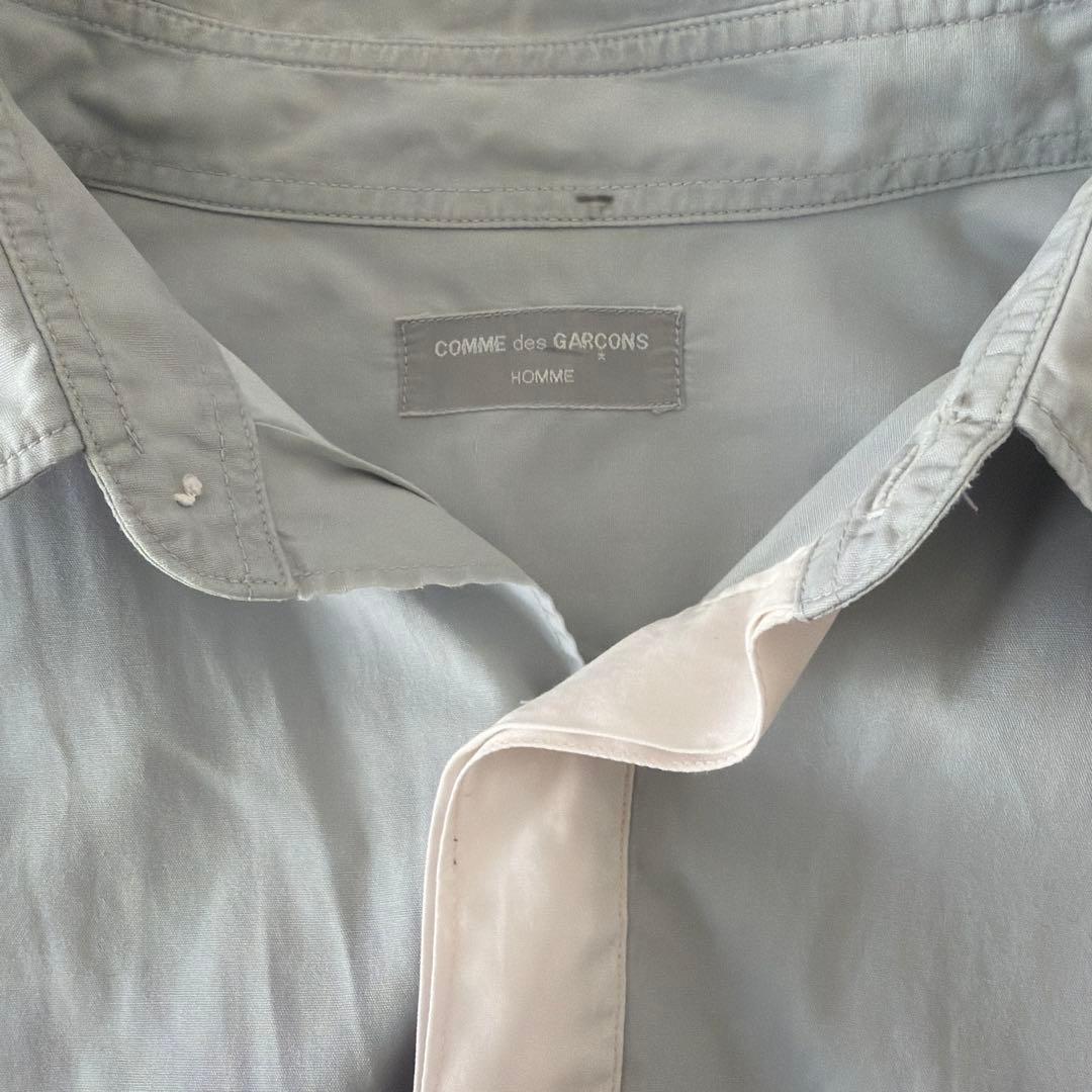 COMME des GARÇONS HOMME 長袖シャツ ライトグレー