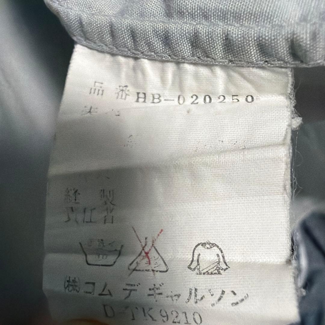 COMME des GARÇONS HOMME 長袖シャツ ライトグレー