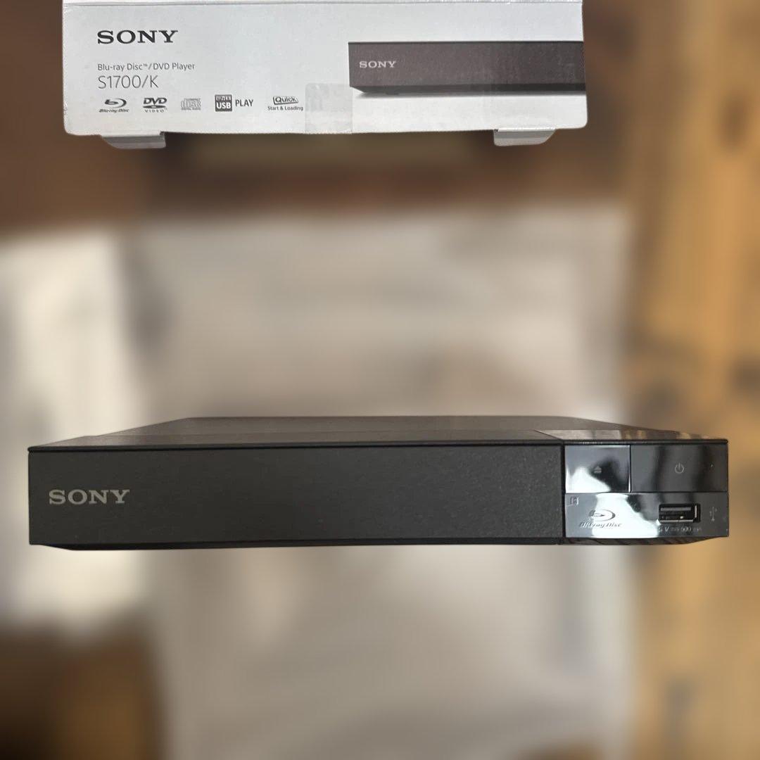 SONY ブルーレイディスク/DVDプレーヤー S1700/K