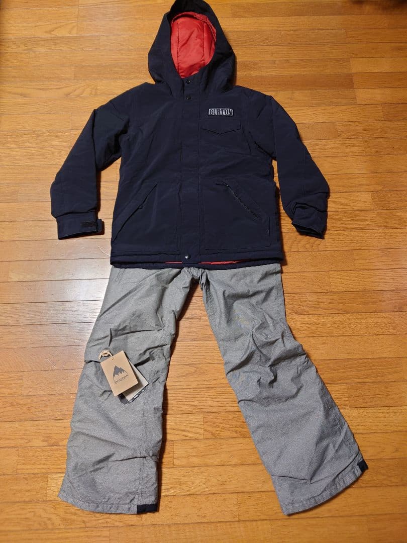 極美品　BURTON　上下セット　ウェア 　子供　ジュニア