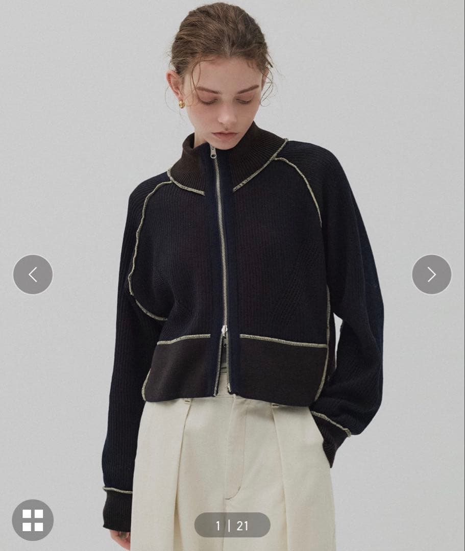 PUBLIC TOKYO ドライバーズニット