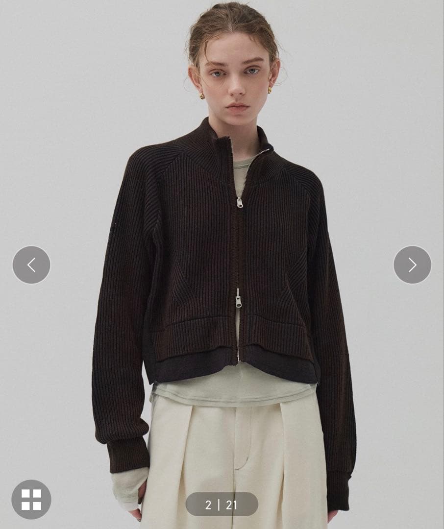 PUBLIC TOKYO ドライバーズニット