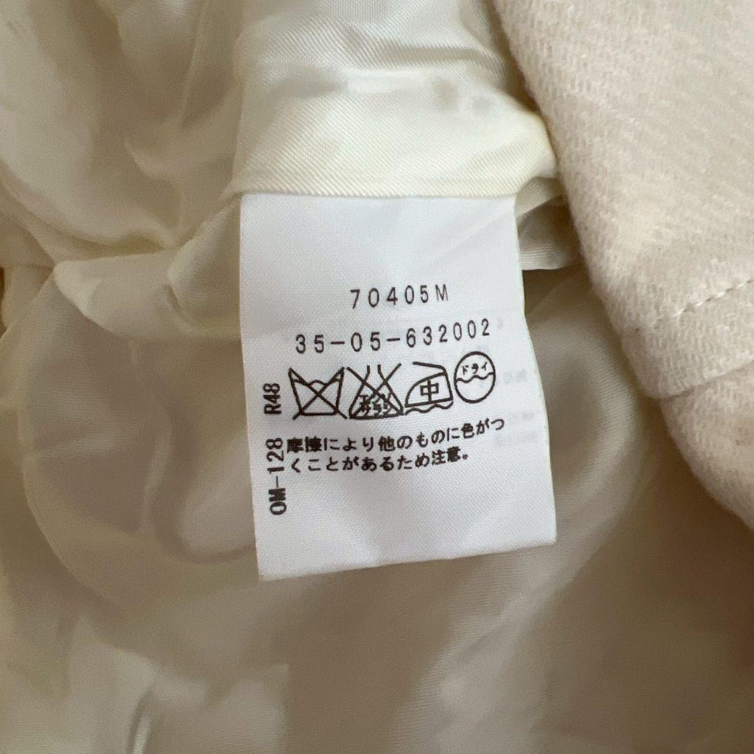 大人気✨【パトリッツアペペ】アイボリー ダッフルコート LL大きいサイズ ウール