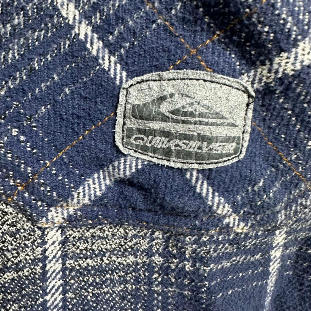 クイックシルバー ヘビネルチェックシャツ オンブレ 西海岸 サーフ フーディー