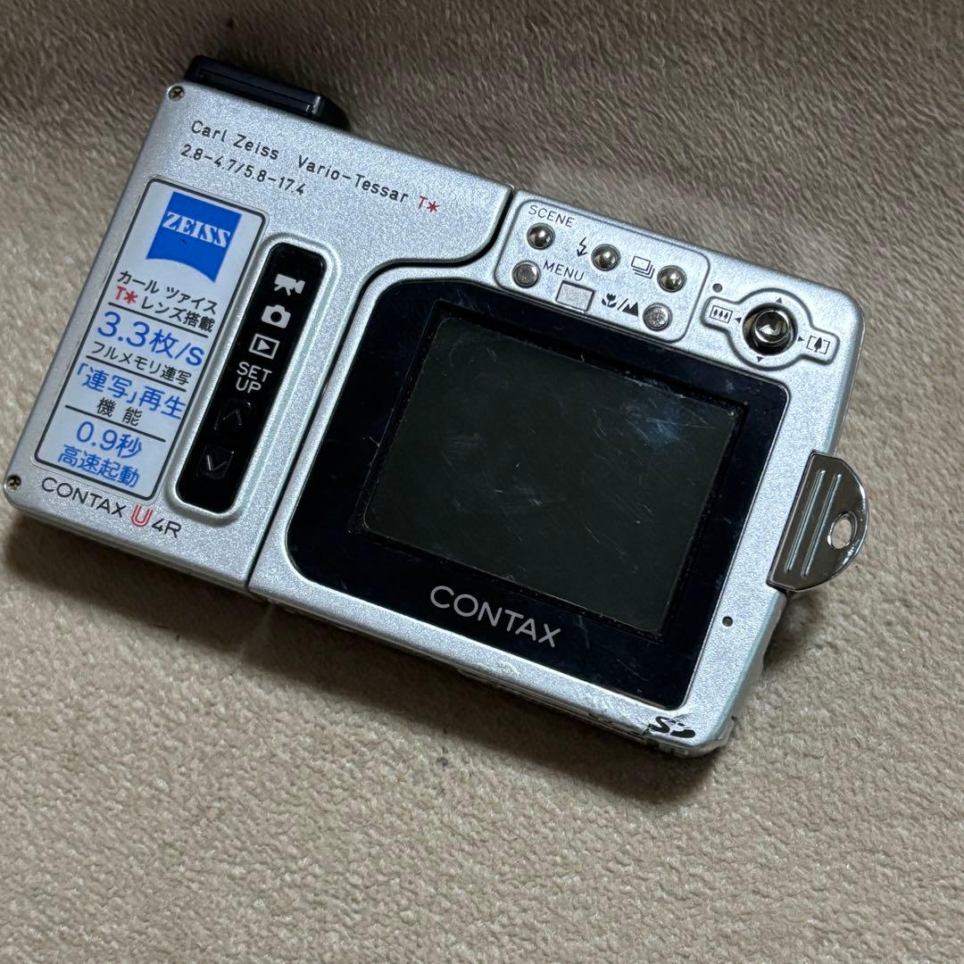 CONTAX U4R 動作します コンパクトデジタルカメラ