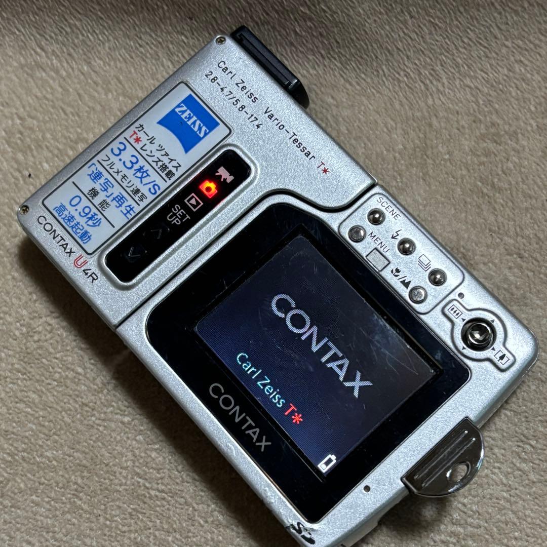 CONTAX U4R 動作します コンパクトデジタルカメラ