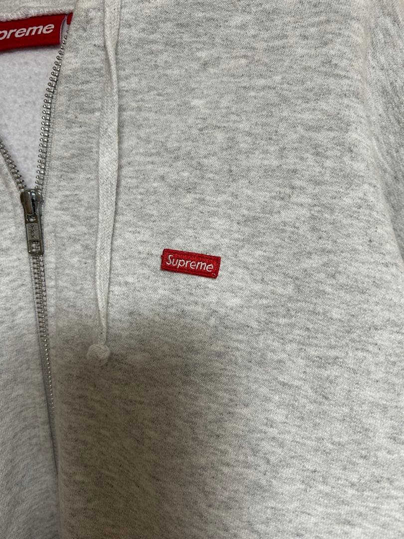 Supreme 2024AW スモールボックスジップアップフードパーカー　S