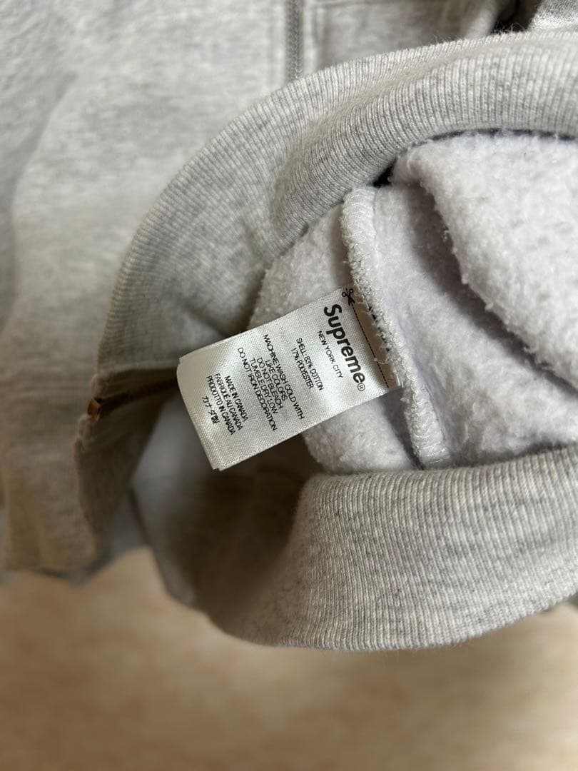 Supreme 2024AW スモールボックスジップアップフードパーカー　S
