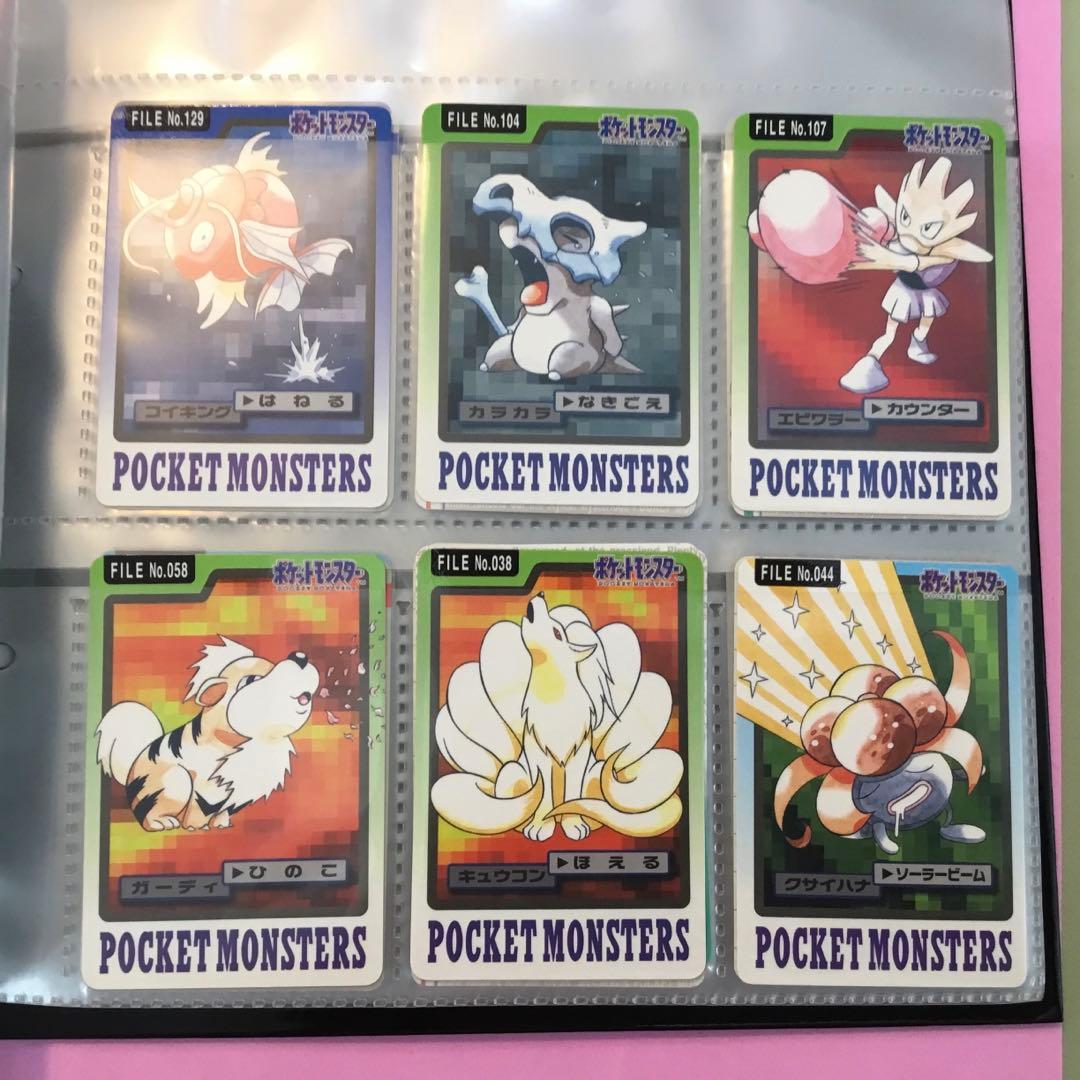 ポケモンカード カードダス 64枚セット カードファイル付きゼニガメ2枚