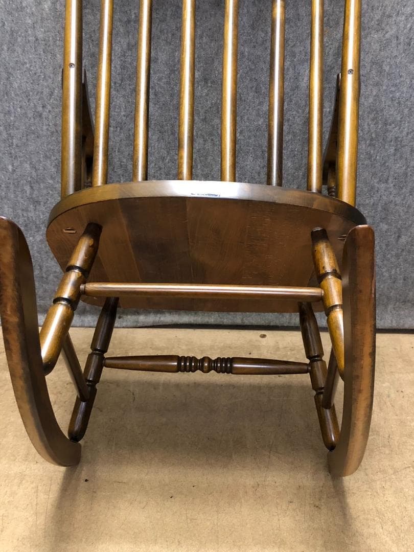 竹　飛騨の家具　ロッキングチェア　美品