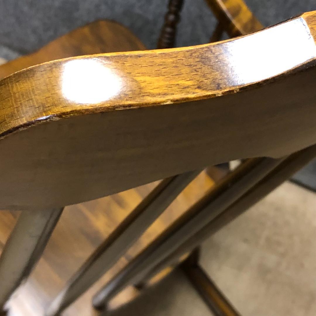 竹　飛騨の家具　ロッキングチェア　美品