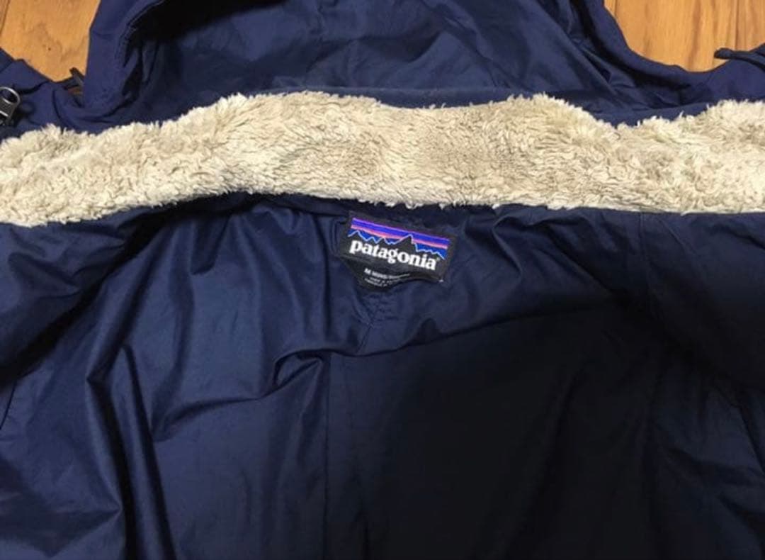 patagonia マウンテンパーカー　フリースジャケット ネイビー