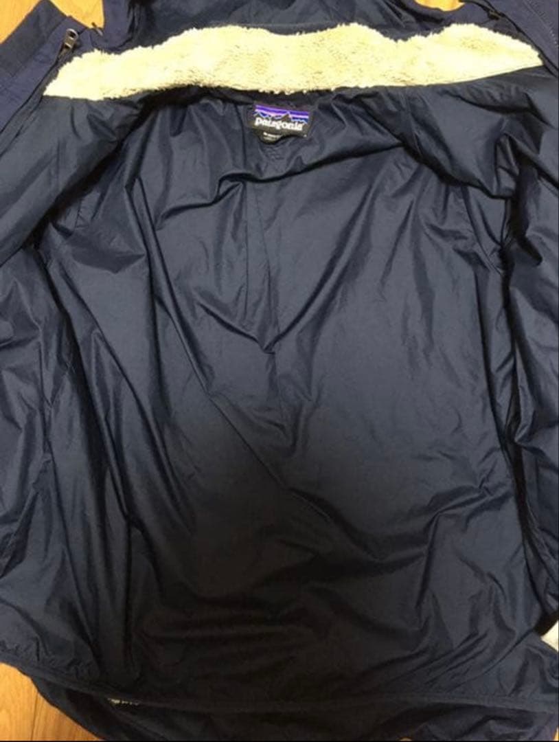 patagonia マウンテンパーカー　フリースジャケット ネイビー