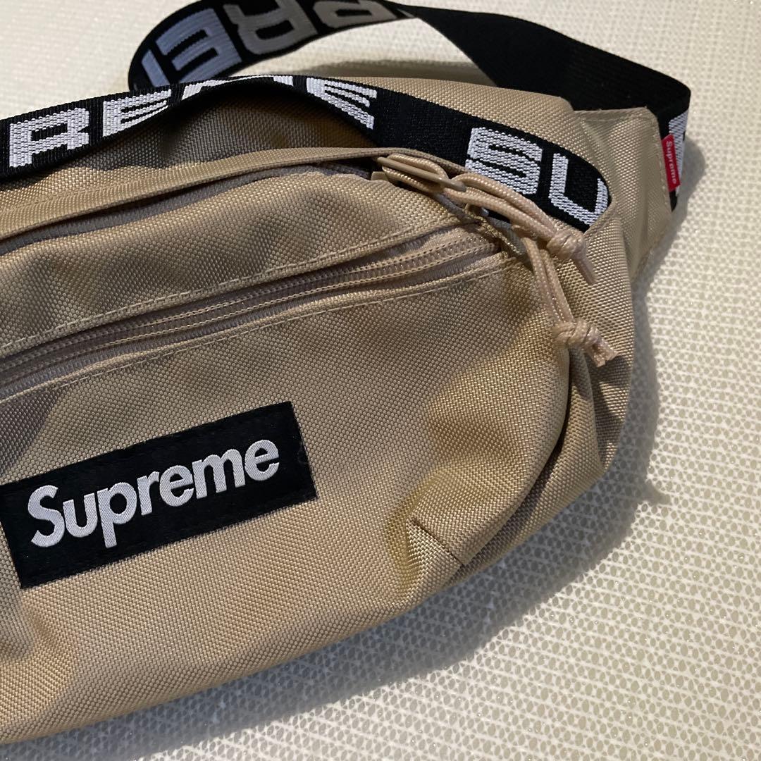 Area 24 様！Supreme ウエストバッグ タン 18ss