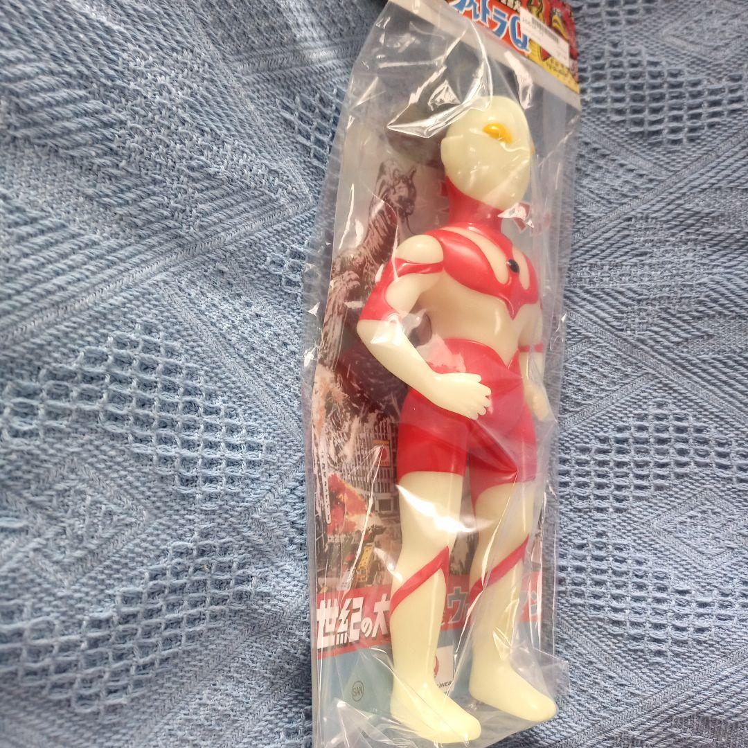 ●ウルトラマン●マルサン●ソフビ人形450●JAL蓄光● 未開封