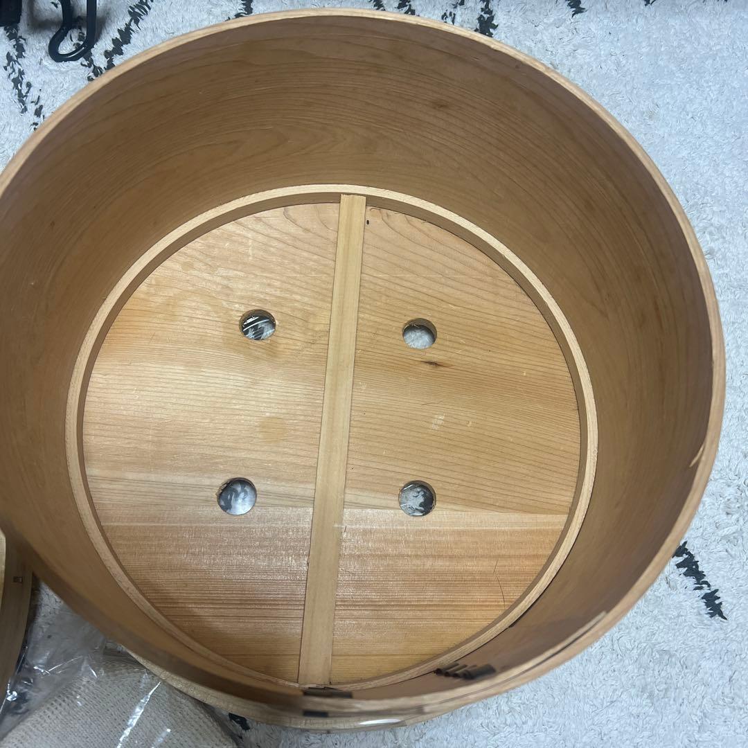 和せいろ 深型五寸 尺(三升用) 本体、蓋セット せいろず付 手作り蒸籠 国産