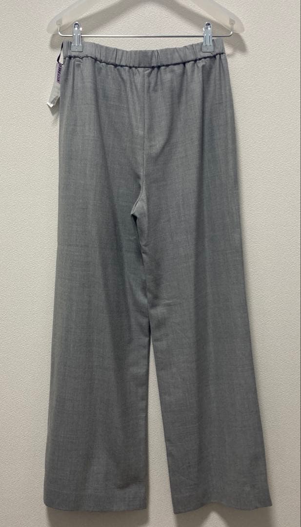 値下げ　セオリー ノーカラー ワイドパンツ スーツ　セットアップ