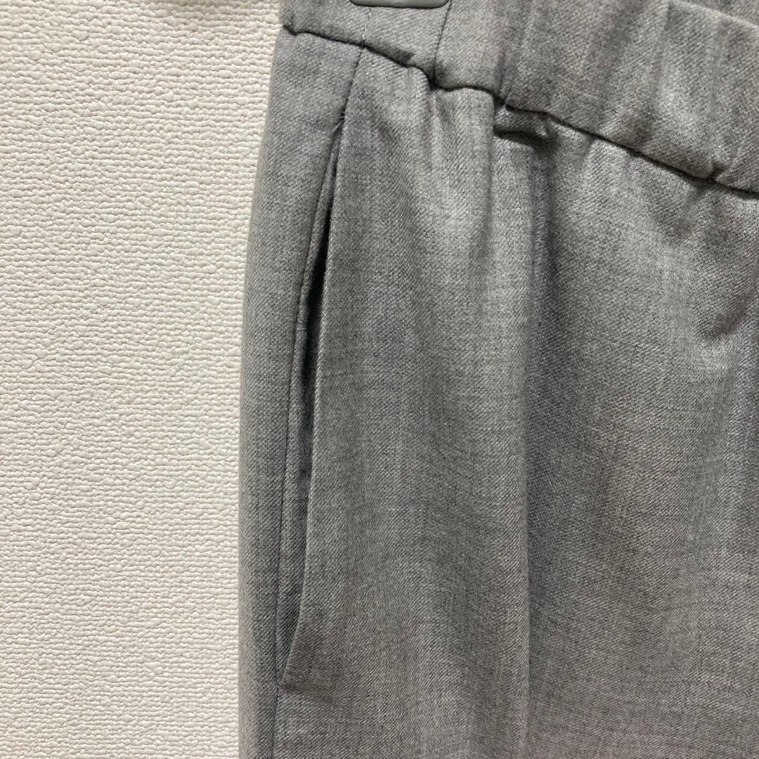 値下げ　セオリー ノーカラー ワイドパンツ スーツ　セットアップ