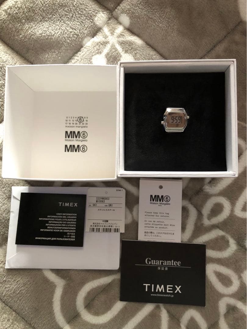 TIMEX × MM6 T80 Ring Watch size S/M