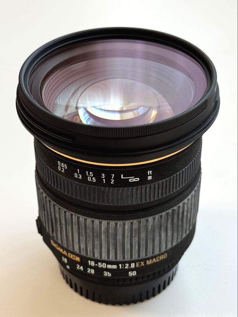 レンズ(ズーム) SIGMA DC 18-50mm f2.8ex micro