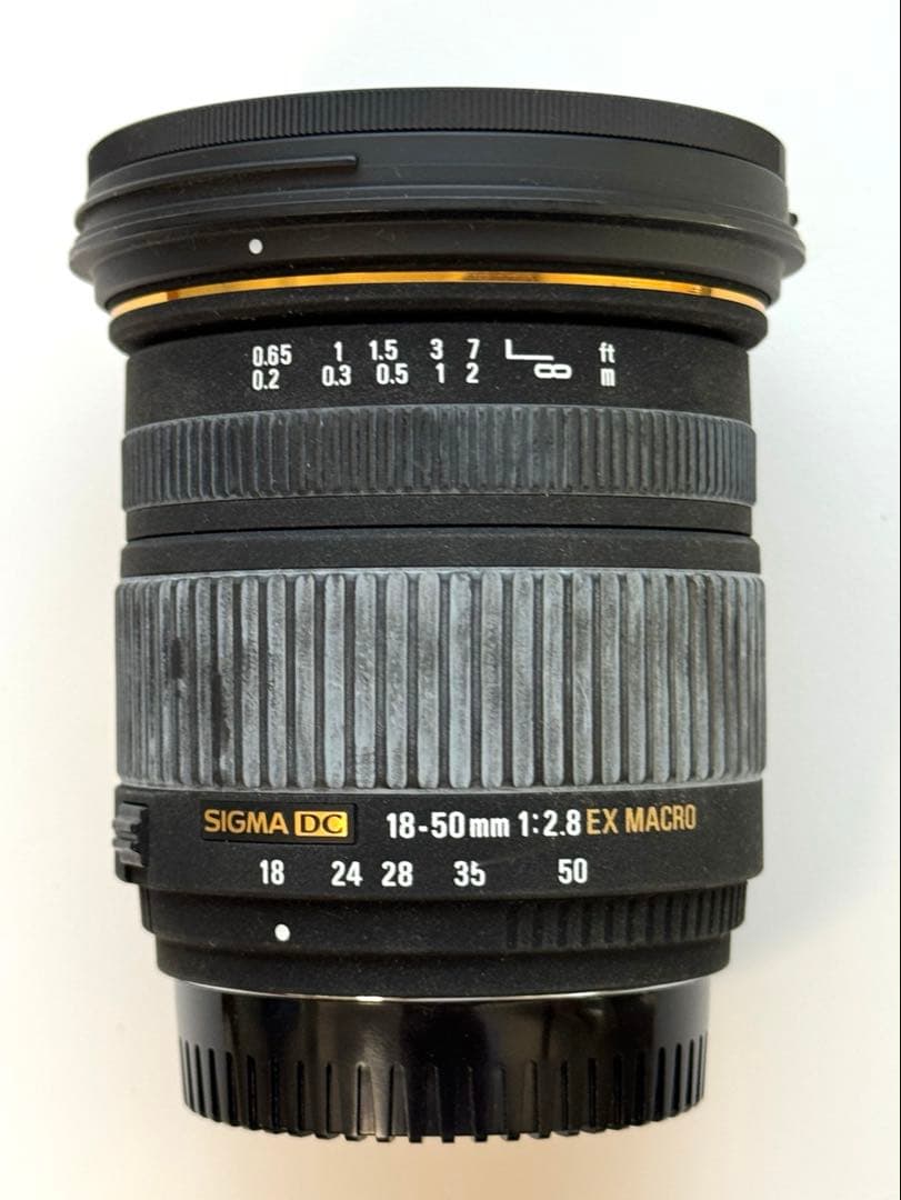 レンズ(ズーム) SIGMA DC 18-50mm f2.8ex micro