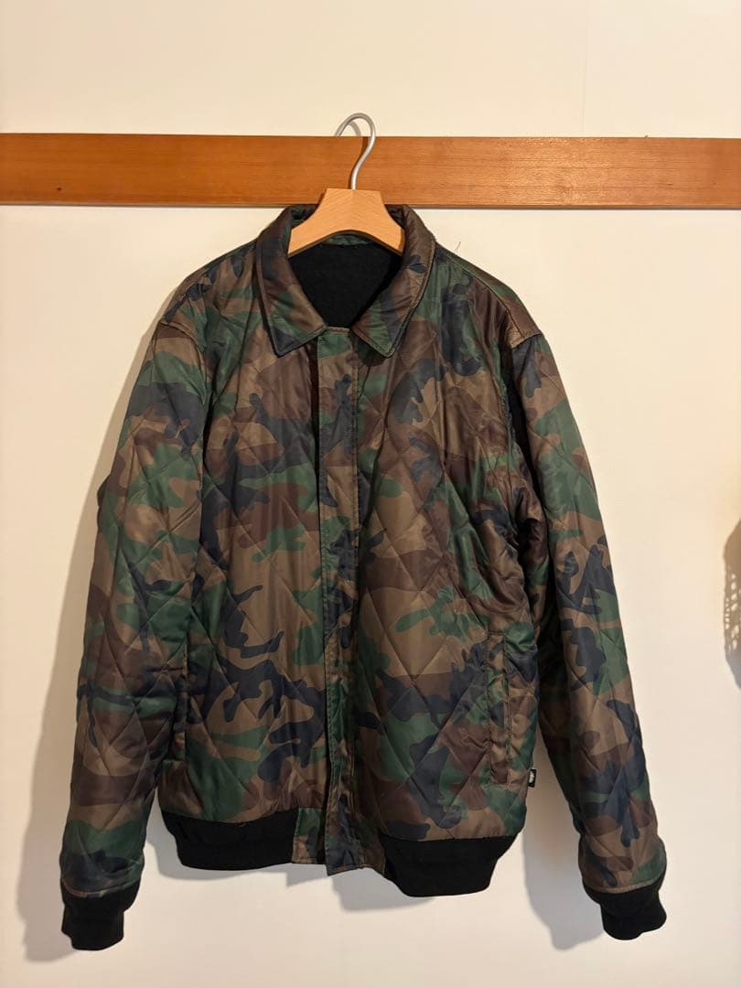 Stüssy Boiled Wool Reversible Jacket