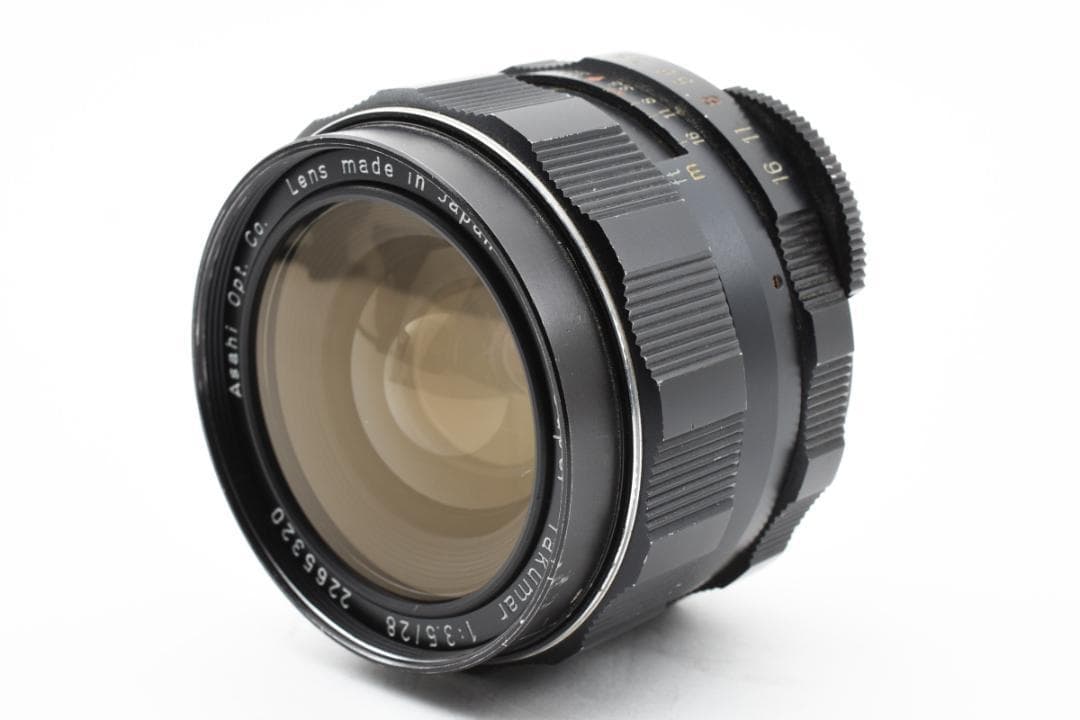 Super-Takumar 28mm F3.5 純正ケース フード付 SO181