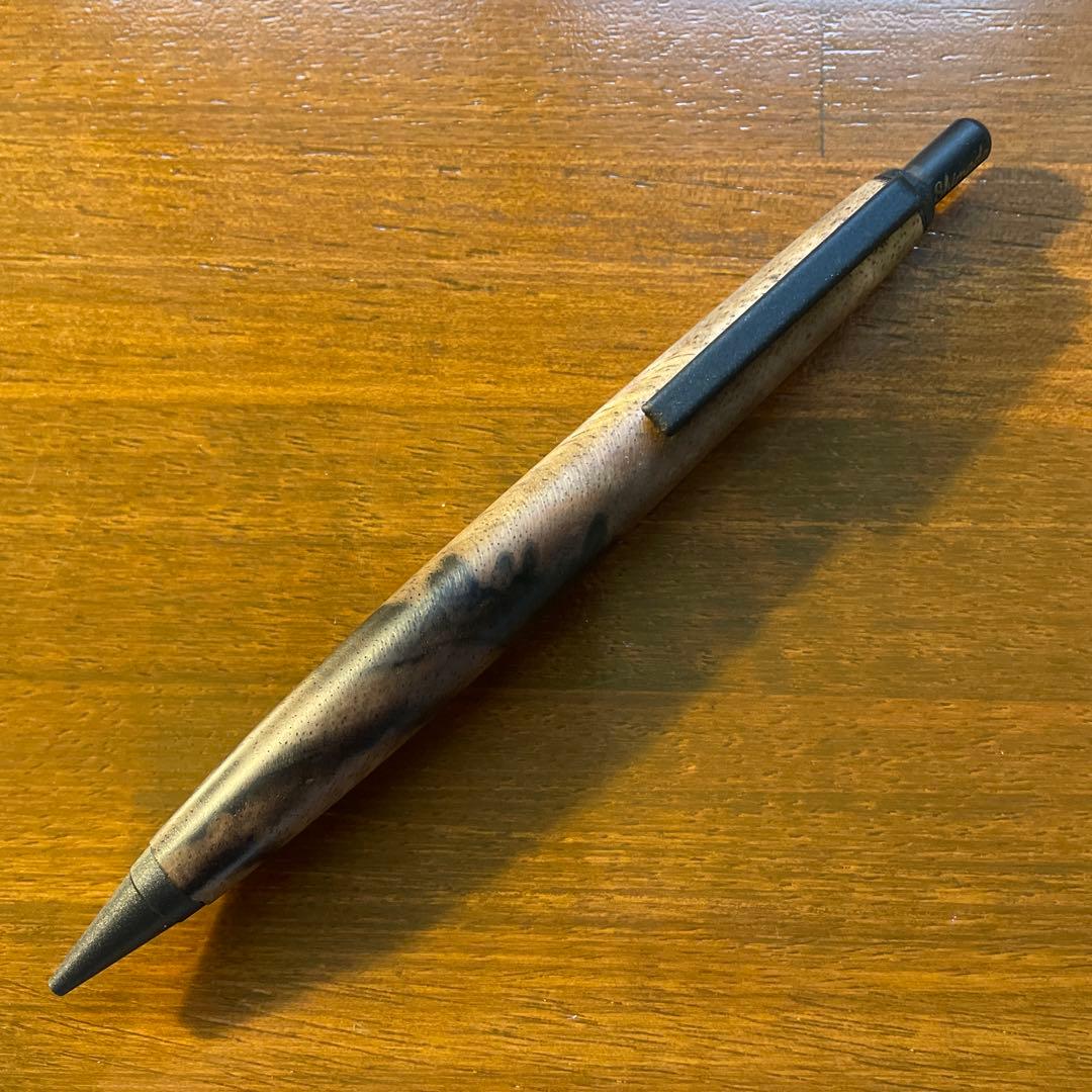 極上黒柿　黒檀　ペンシル　2本セット　検索用　野原工芸　ボナン