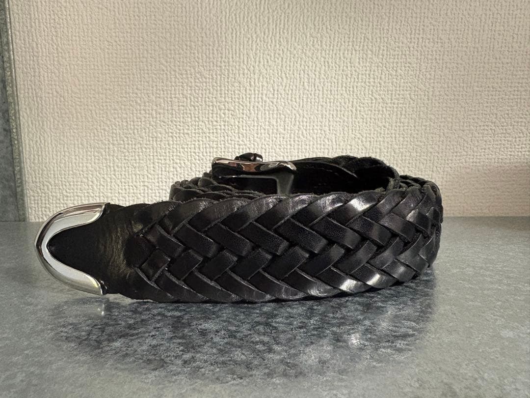 J&M davidsonメッシュベルト ブラック 36/90