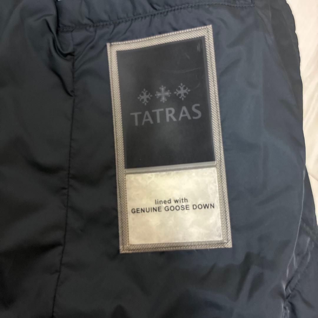 美品　タトラス セルディア ノーカラーライトキルティングダウン ブラック