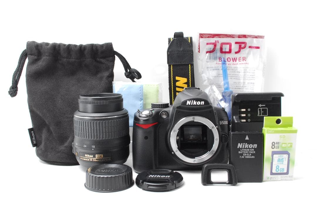 【バリアングル液晶搭載のエントリーモデル】Nikon D5000　スマホ転送