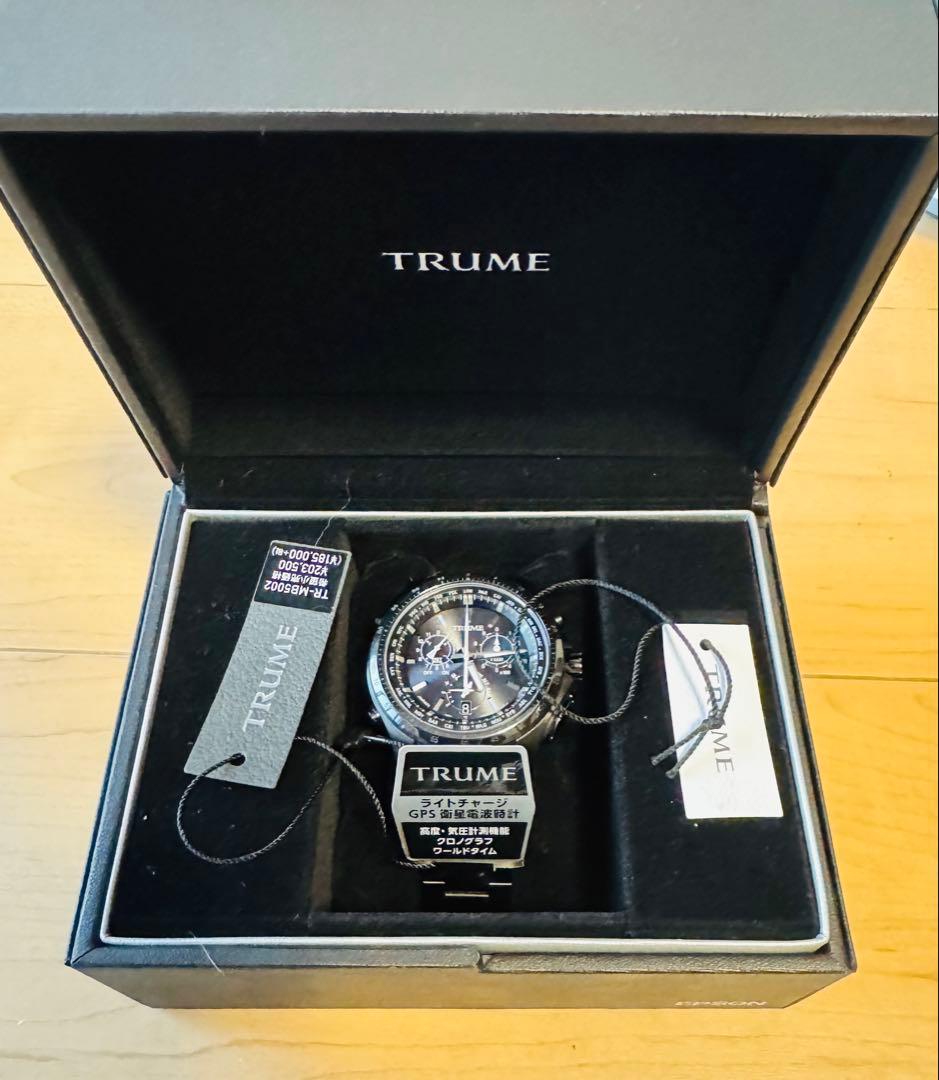 EPSON トゥルーム GPS ライトチャージ ソーラー TR-MB5002